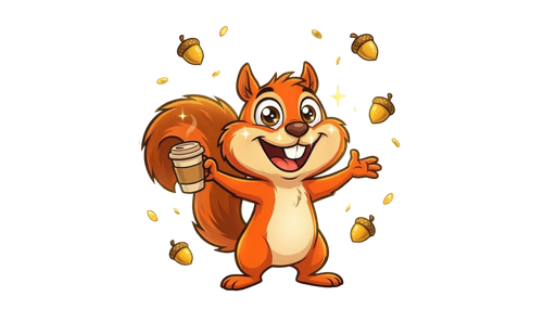 Scurry squirrel mascot